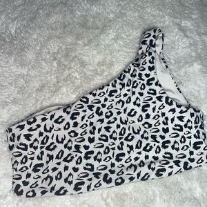 RYDERWEAR ONE SHOULDER SPORTS BRA